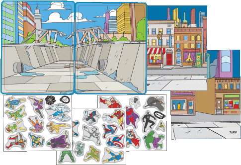 Magnetic Fun® Travel Tin - Book (504x347), Png Download