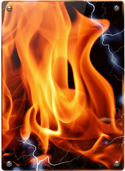 Fire In A Bottle Journal: 150 Page Lined Notebook/diary (500x666), Png Download