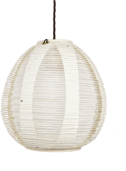 Tamago Skashi Japanese Handmade Paper Lamp Shade White - Paper Lamp Png (1155x803), Png Download