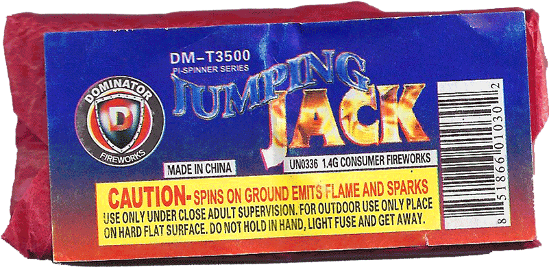 Jumping Jacks Single Pack - D (800x800), Png Download