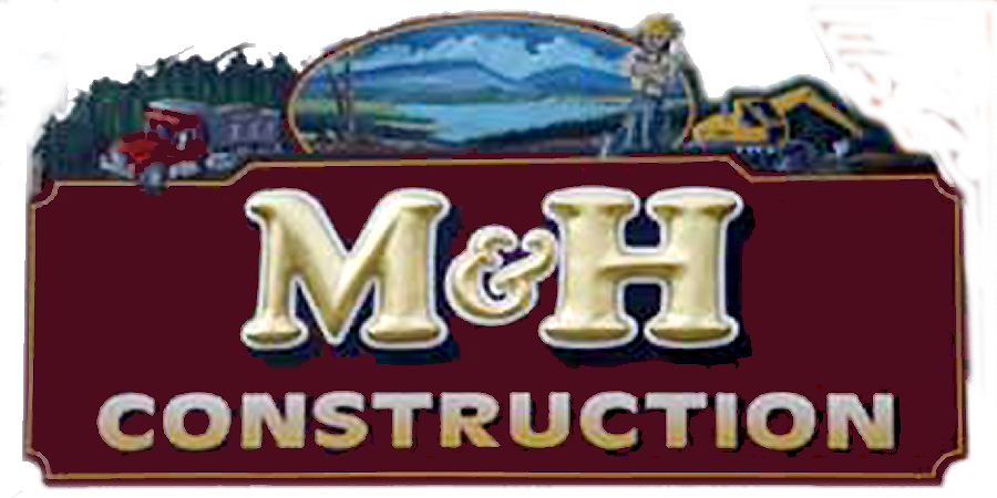 M&h Construction Logo - Logo (900x450), Png Download