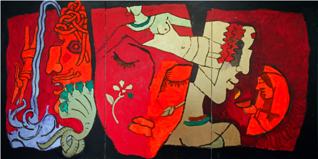 Indian Civilization Series - Art Institute Of Chicago (650x433), Png Download