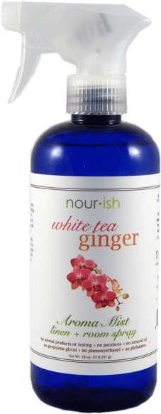 Nourish Aroma Mist Linean & Room Spray - Bottle (600x600), Png Download