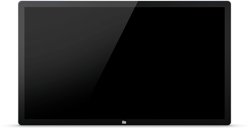 Touchscreen Signage - Led Tv (875x446), Png Download
