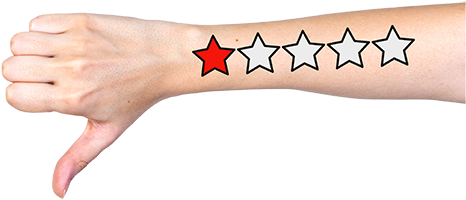 The Zombie Room Did Just That - Temporary Tattoo (500x310), Png Download