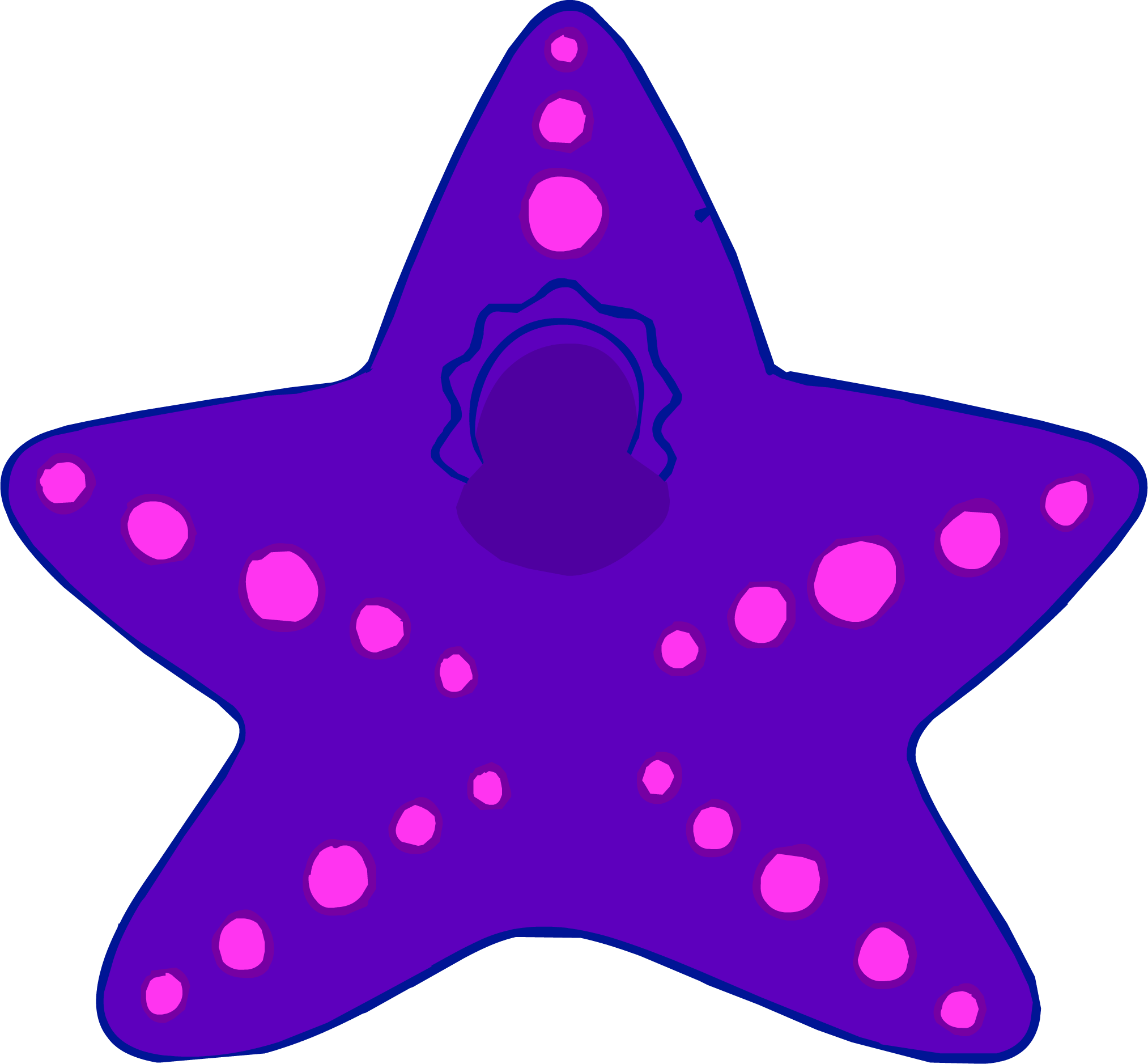 Starfish Costume - Estrella De Mar Disfraz (2026x1877), Png Download