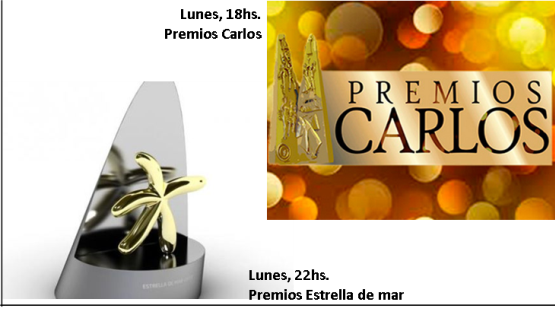 Los Premios Carlos Y Estrella De Mar, En Vivo, Desde - Premios Estrella De Mar 2011 (555x312), Png Download
