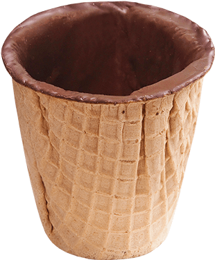 Yummy-cup - Вафельный Стаканчик Для Кофе (450x450), Png Download