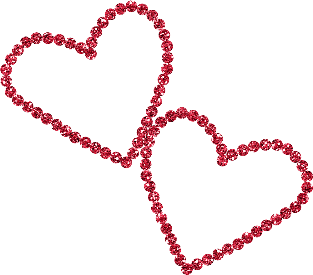 Diamond Hearts Clip Arts (1032x924), Png Download