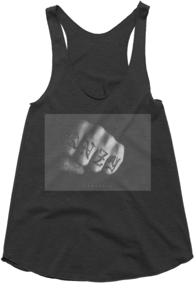 Qnzy Fist, Women's Tank - Beer Panda - Women's Racerback Tank (600x600), Png Download