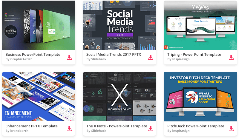 500,000 Powerpoint Templates & Design Assets - Microsoft Powerpoint (800x466), Png Download