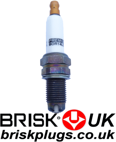 Bor14lgs Brisk Premium Racing Spark Plug Available - Fiat Brisk Spark Plugs (391x480), Png Download