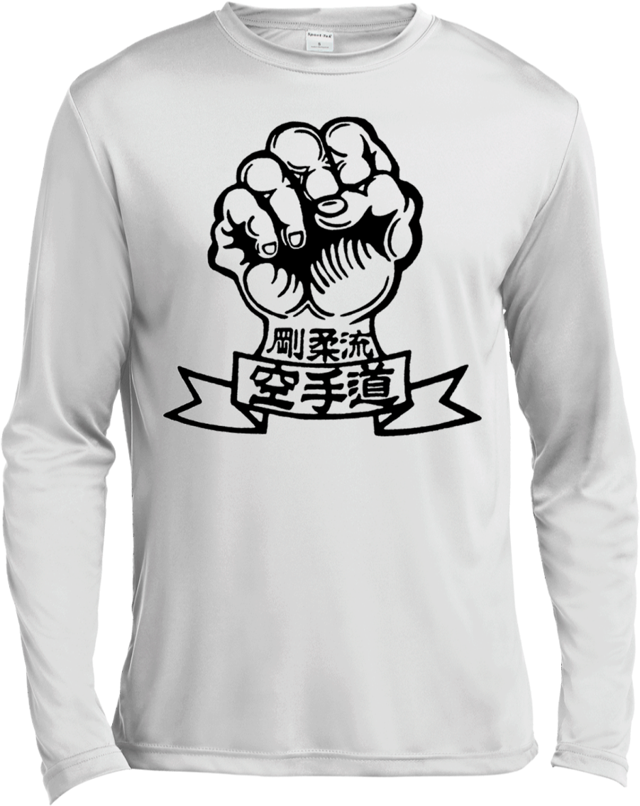 Goju-ryu Fist Long Sleeve Moisture Wicking - Goju Kai (1155x1155), Png Download