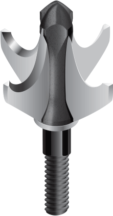 Riptrick Broadhead - Slick Trick R.i.p Trick 100gr Broadhead (432x505), Png Download