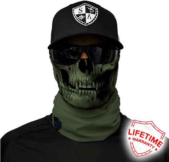 Od Green Skull - Face Shield Skull (548x548), Png Download