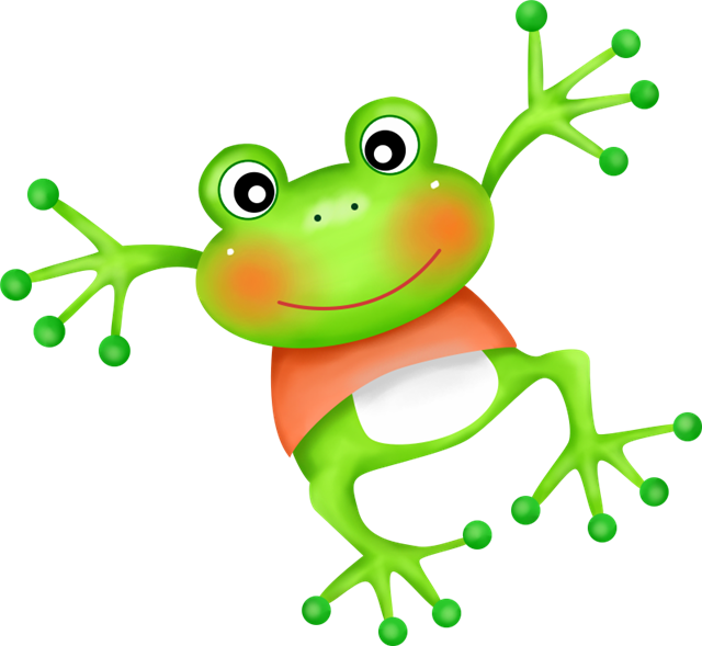 La Rana Y La Falta De Humildad - Cartoon Frog Happy Birthday (640x589), Png Download
