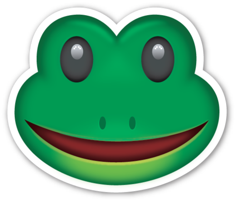 **this Sticker Is The Large 2 Inch Version That Sells - Rana Emoji Png (480x410), Png Download