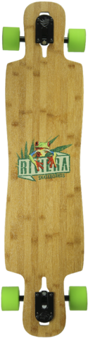 Riviera La Rana Complete - Longboard (480x480), Png Download