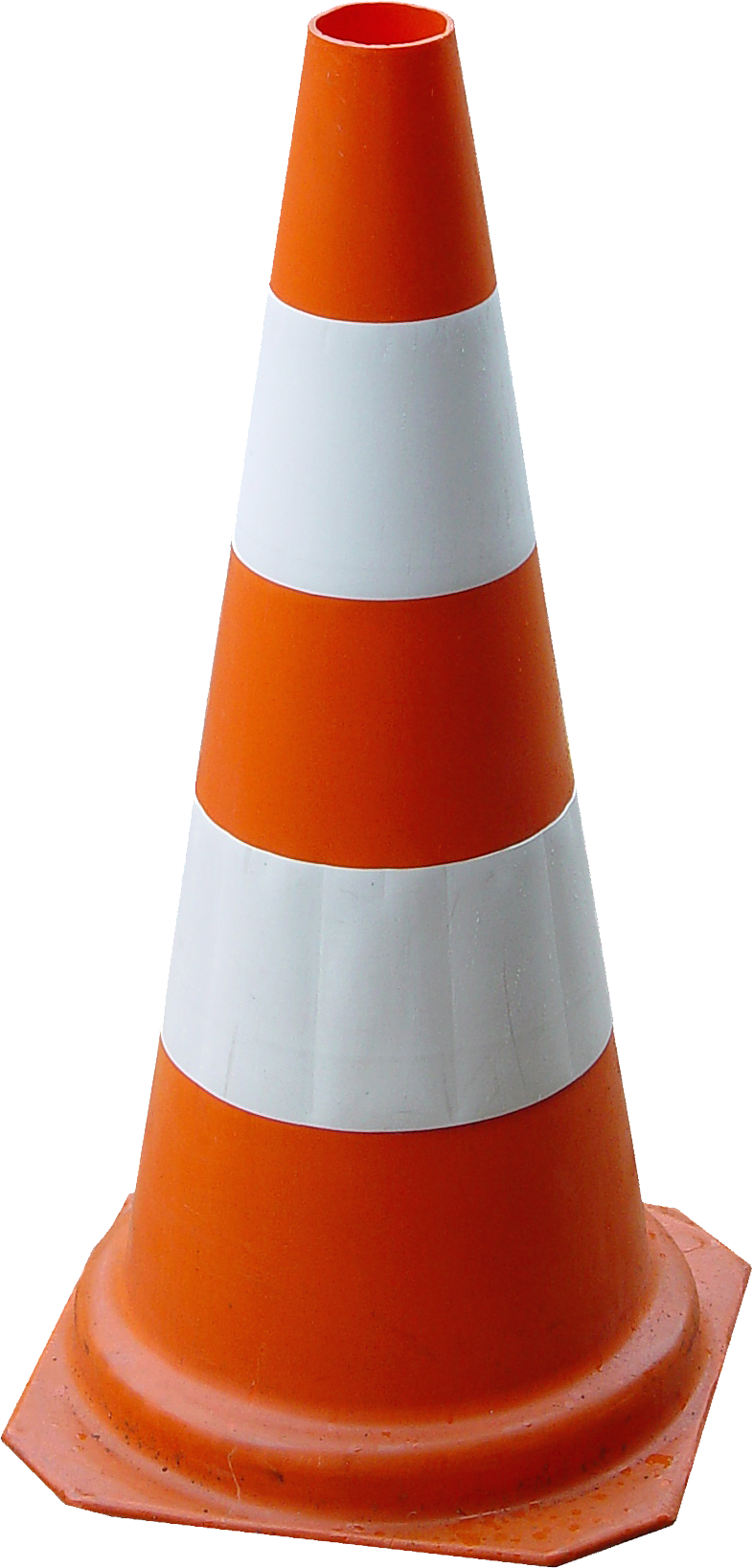 Orange Cone's Png Image - Cones In The Environment (786x1637), Png Download