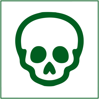 Skull (400x400), Png Download