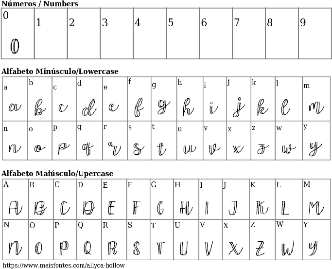 Font Details Allyca Hollow - Alfabeto De Splatoon (689x640), Png Download