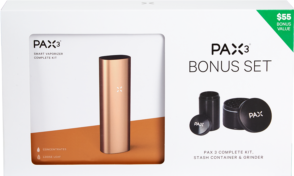 Matte Rose Gold Box - Pax Labs (1092x1043), Png Download