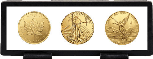 Accessory Magic Floating Frame Multiple Coins - Bullion (500x500), Png Download