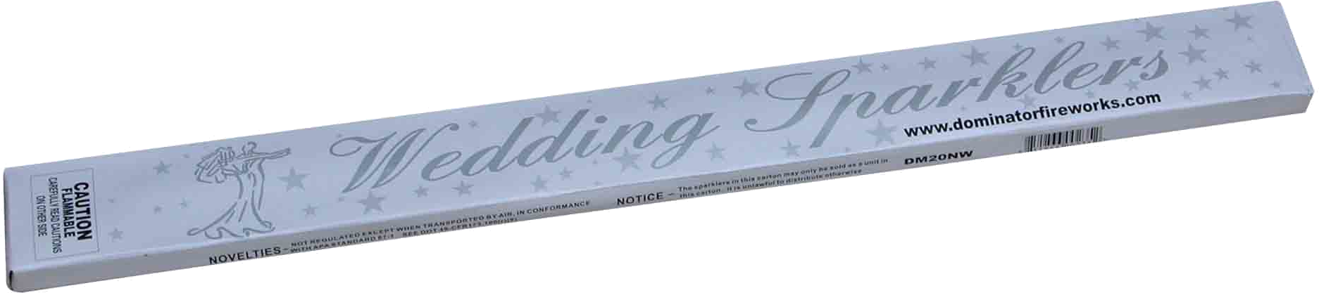 #20 Gold Electric Sparkler Wedding Box 4 Packs Of - Calligraphy (1952x535), Png Download