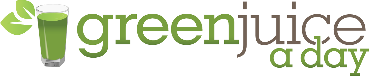 Green Juice A Day - Logo (1287x265), Png Download