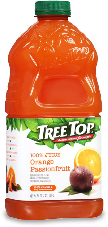 Nutrition Facts - Tree Top Apple Juice (750x750), Png Download