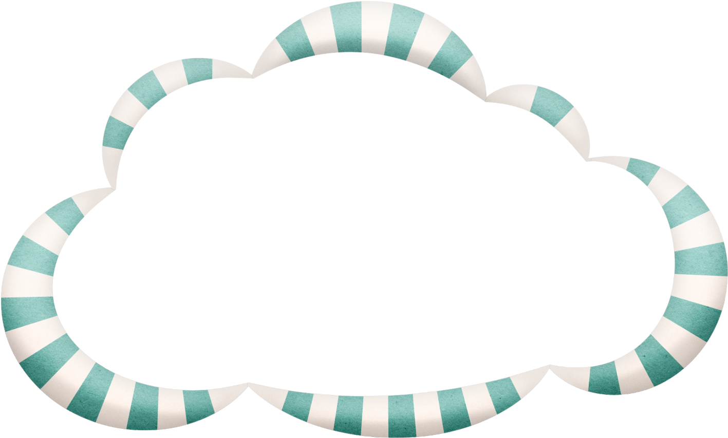 Nube De Pensamiento, Transparente, Nubes, Navidad 2016, - Marcos De Nubes (1434x870), Png Download
