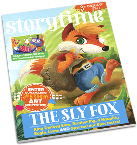 Sly Fox, King With Donkey Ears,mrs Becks Spectacular - Magazine (477x499), Png Download