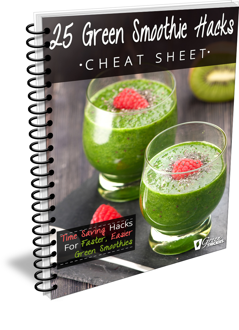 Download My 25 Green Smoothie Hacks Cheat Sheet - Health Shake (836x1155), Png Download