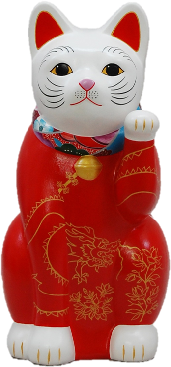 The Chinese Lucky Cat - Takashimaya Vote And Win Lucky Cat (399x780), Png Download
