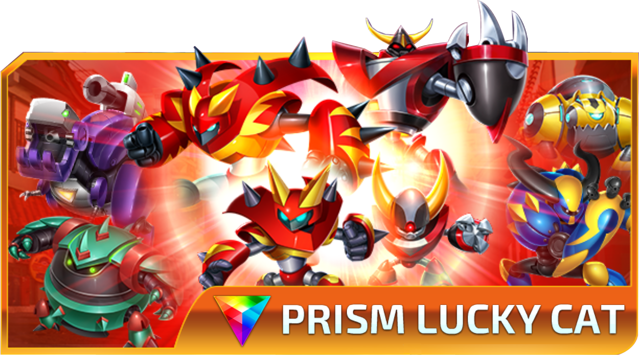 Iron Grid Prism Lucky Cat - Cat (1304x724), Png Download