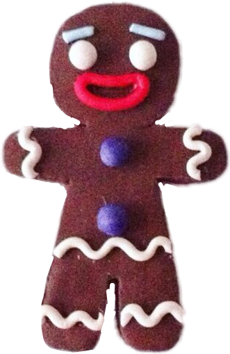 Report Abuse - - Gingerbread (331x509), Png Download