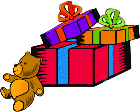 Gift (500x432), Png Download