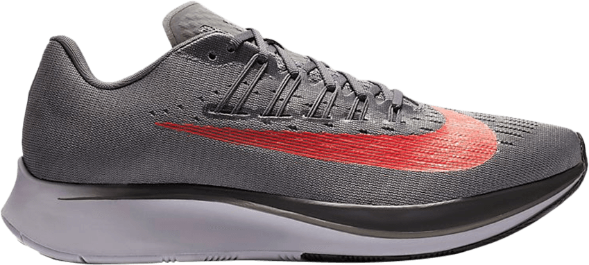 Zoom Fly 'gunsmoke' - Nike Zoom Fly Grey (849x382), Png Download