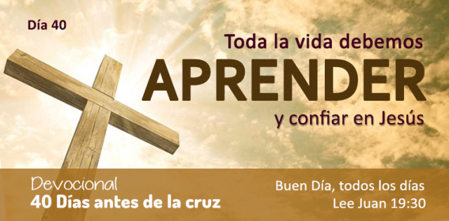 40 Dias Antes De La Cruz Dia - Devoted Faith Double-sided Cardstock 12"x12"-risen (640x316), Png Download