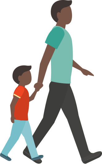 Receive Updates - Holding Hands (330x528), Png Download