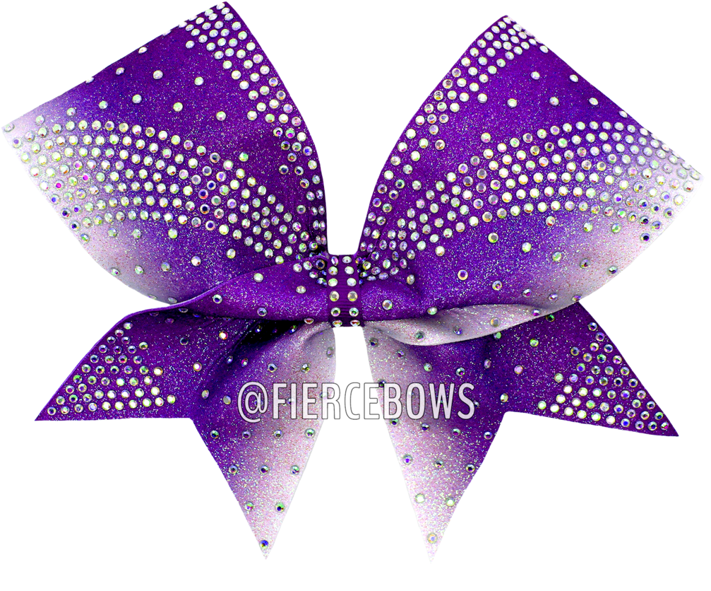 Brooklyn Glitter Ombre Rhinestone Bow - Brooklyn (1024x1024), Png Download