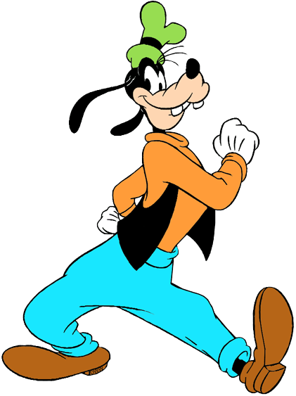 Picture - Goofy (421x563), Png Download