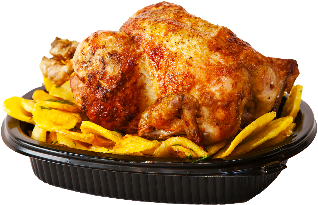 Pollo Asado Con Patatas - Pollo Asado Con Patatas Png (1685x1123), Png Download