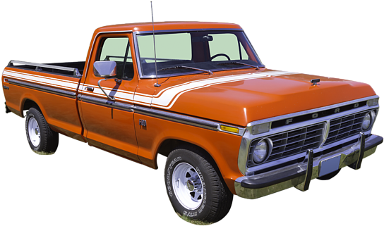 Bleed Area May Not Be Visible - 1975 Ford Explorer Truck (600x400), Png Download