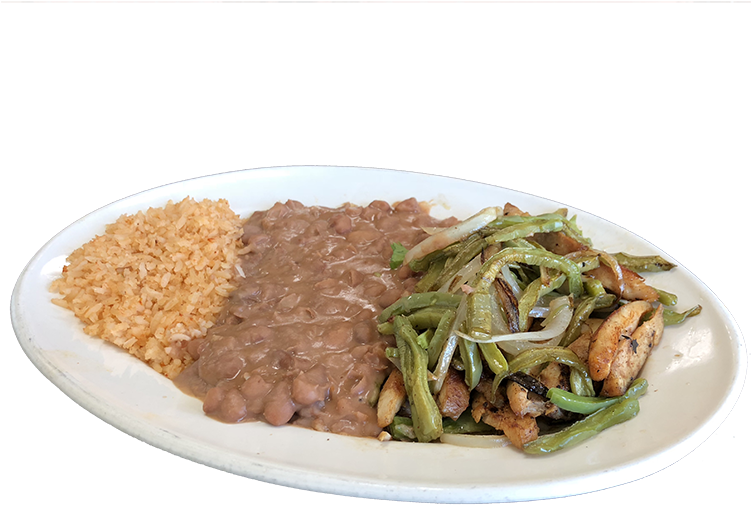Pollo Asado With Onions & Nopales - Twice Cooked Pork (750x750), Png Download