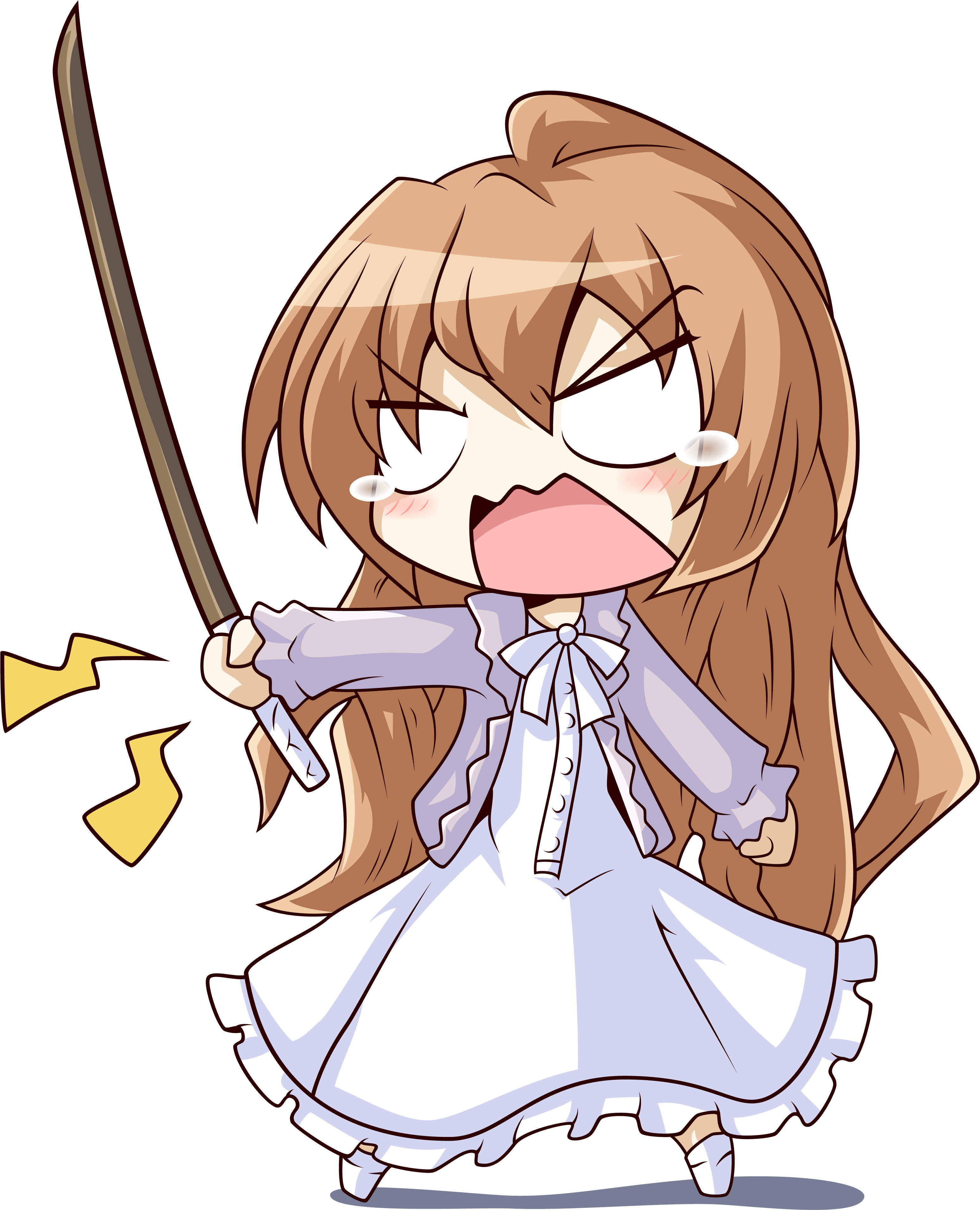 Png - Taiga Toradora Chibi (4267x4267), Png Download