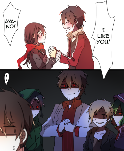 Angry Seto Kousuke - Актеры Города Мекаку Кано И Кидо (500x625), Png Download