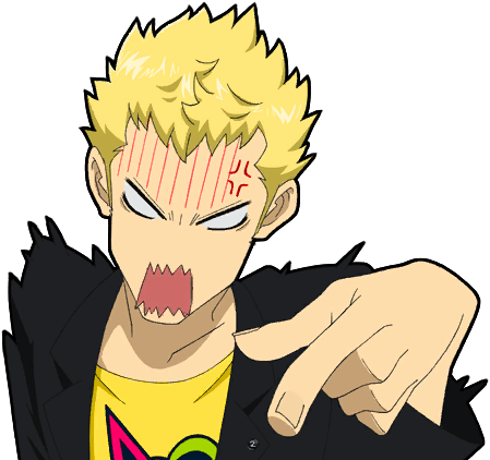 Persona 5 Ryuji Angry (449x422), Png Download