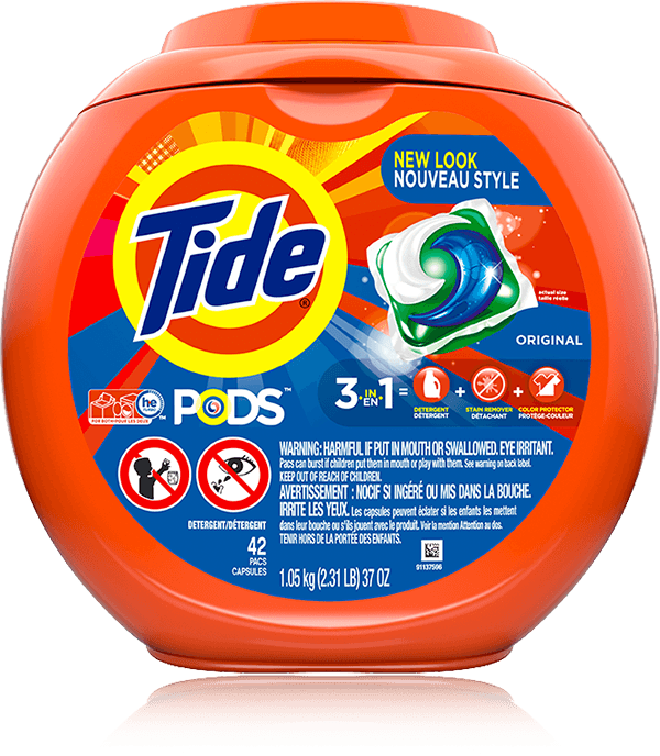 The Brand Has Marked Its Milestone By Re-engineering - Tide Pods (600x688), Png Download