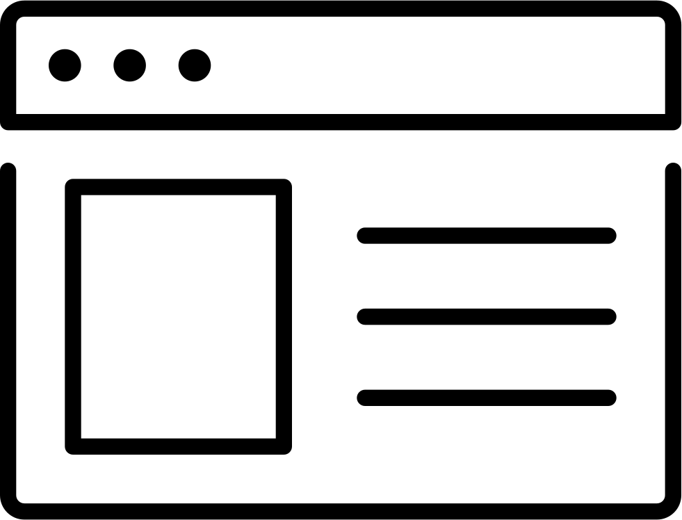 Browser Window Software Program - Web Browser (981x748), Png Download